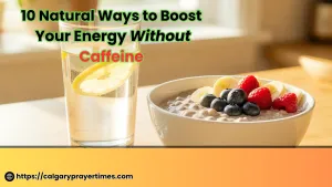 A bright morning scene with a tall glass of water, a bowl of fresh fruit and oats, and sunlight coming through a window