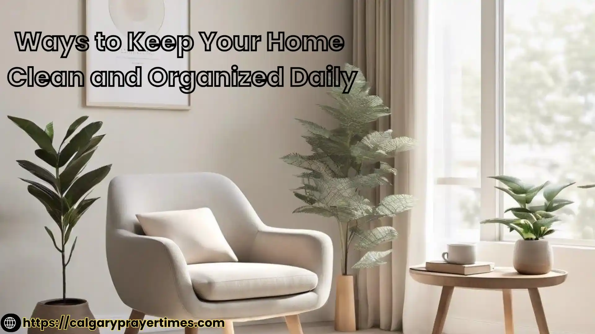 Clean and organized home interior.